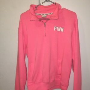Pink workout sweater